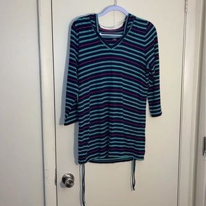 Liz Lange Maternity hooded shirt